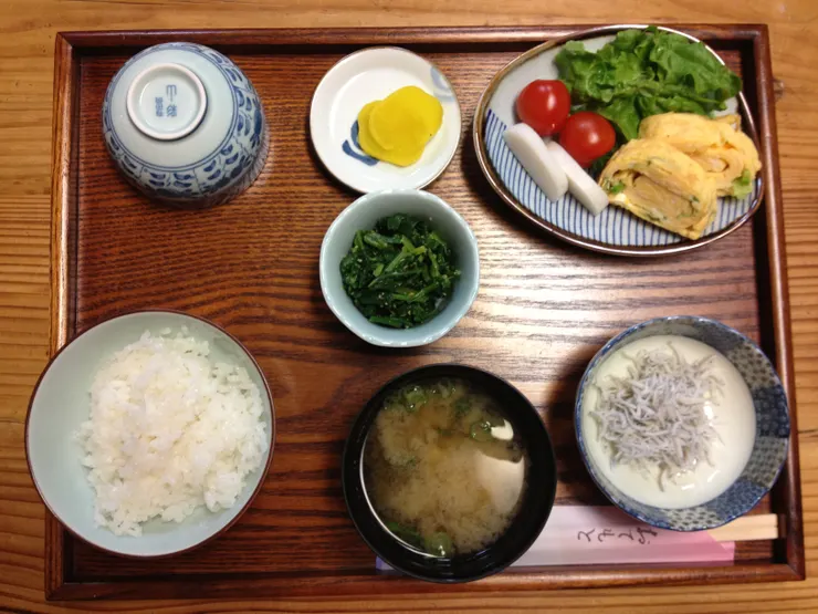 「森の巢箱」供應的早餐。