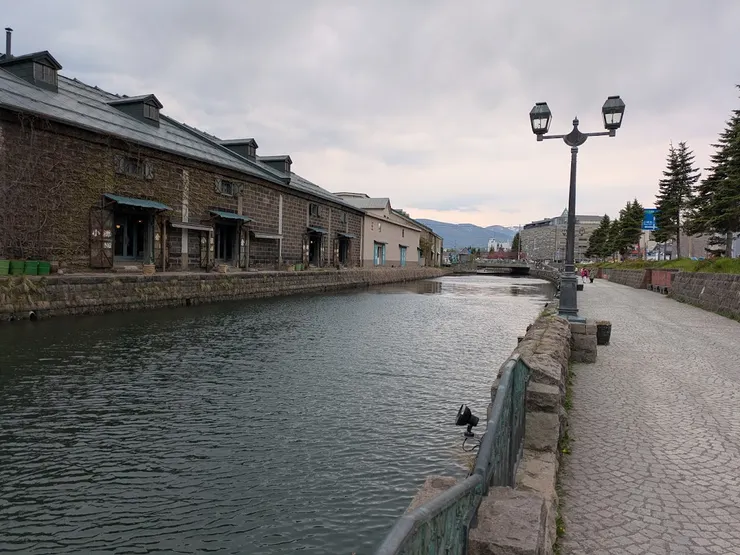 小樽運河風光