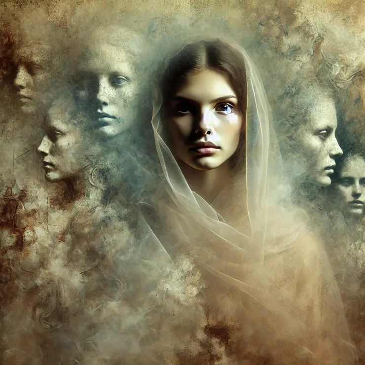 Its surface, pale and weary, was marked by stains of memories it could no longer hold. Yet Jane knew such faces - those lost between clarity and oblivion, individuals whose identities had slipped between cracks of history.