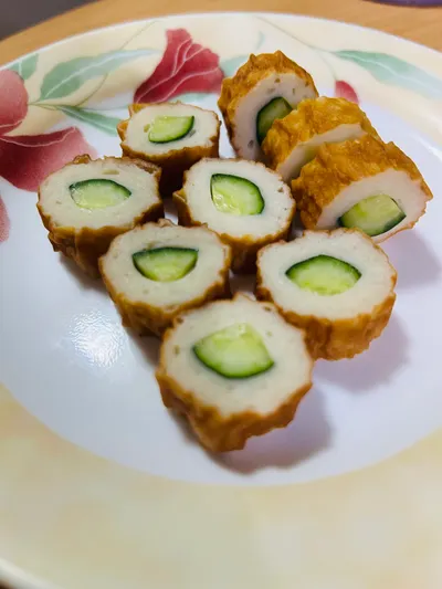 試作《深夜食堂》竹輪（小黃瓜、起司條）