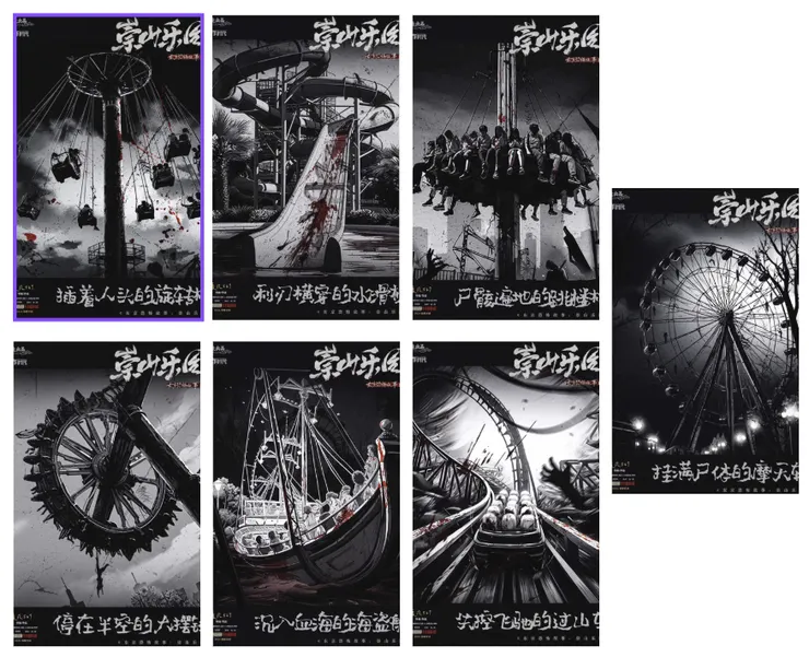 《崇山樂園》遊樂設施介紹