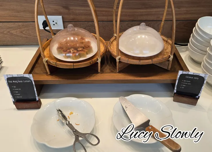 泰式綠豆卡士達和椰子啫喱