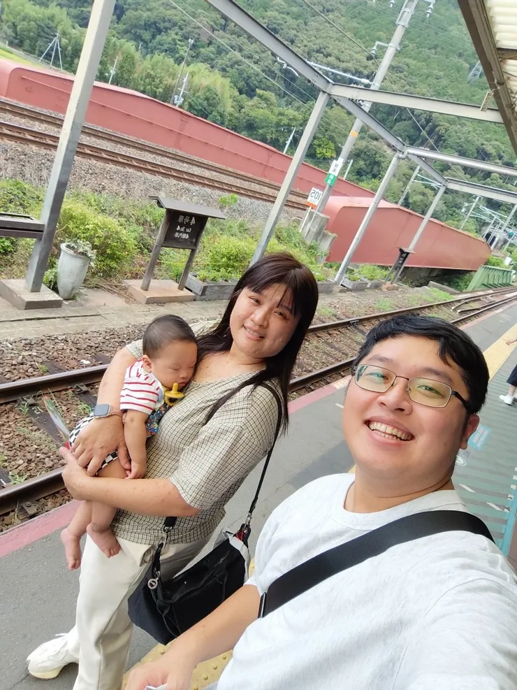 火車快到站了😆