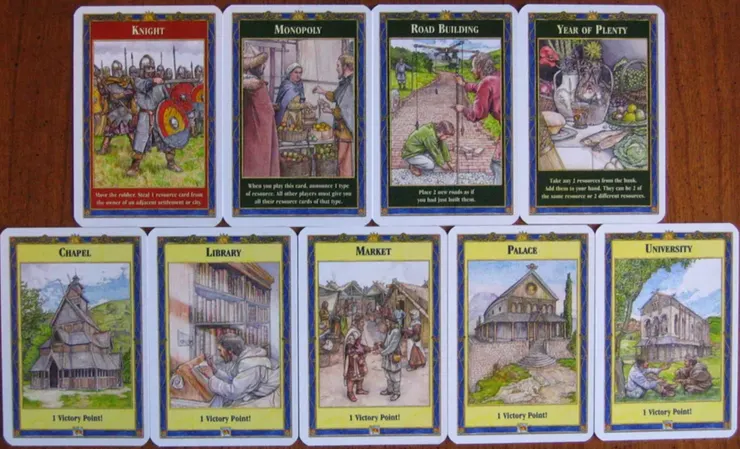 所有特殊牌的種類與張數