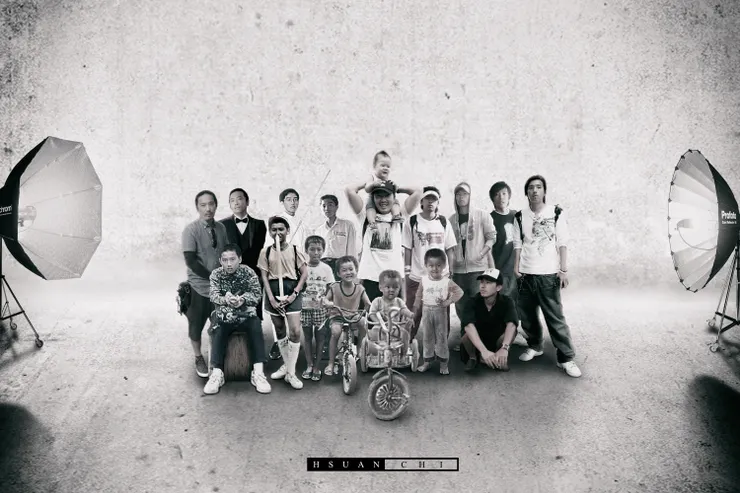 之前用photoshop合成的Timeline