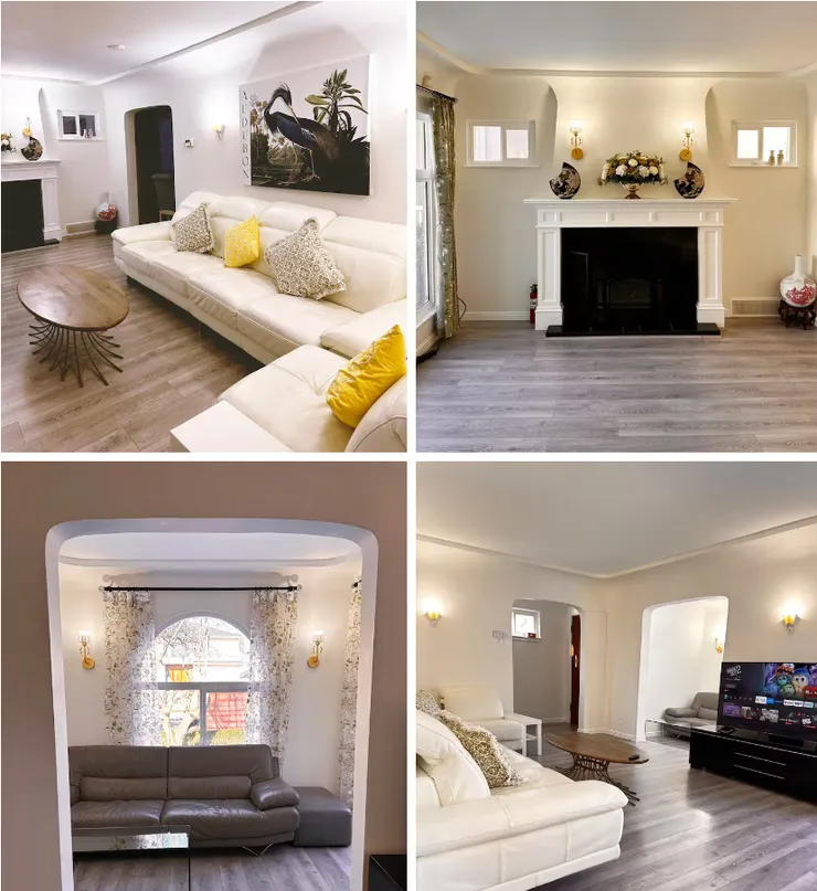 圖片來源/ Airbnb訂房頁面 - 客廳