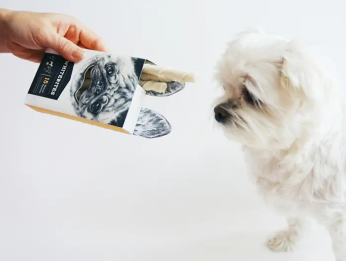 創意無限 Whitebites包裝，開啟寵物零食新世界