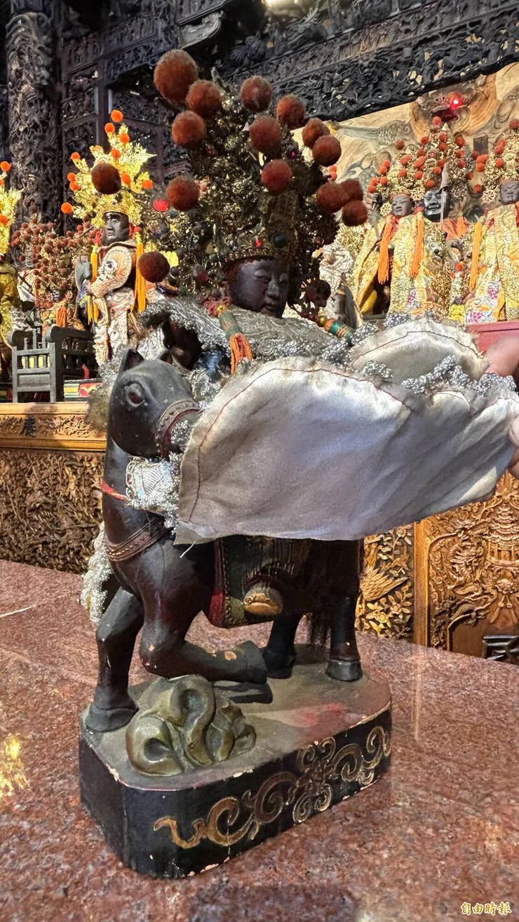 騎馬的中壇元帥(圖片截圖於網路)