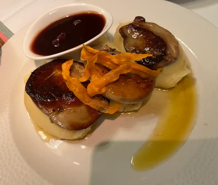 鵝肝及馬鈴薯泥