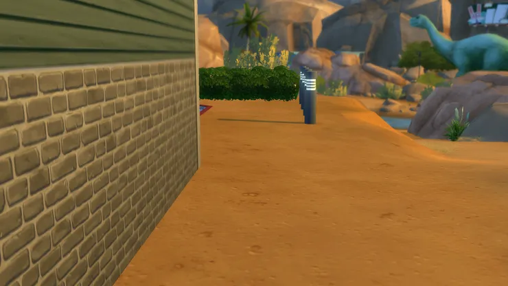 右邊的恐龍是怎麼回事？我一直都沒看到。