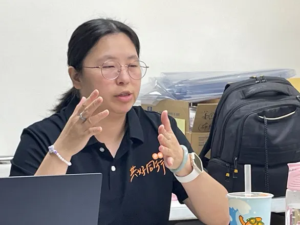 恩望人力資源服務中心主任王珮君分享身心障礙者就業服務模式。
