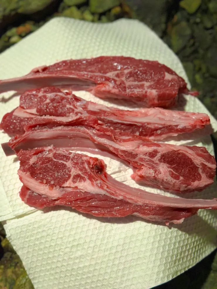 我幫忙撤的鹽~~我好棒!🤣