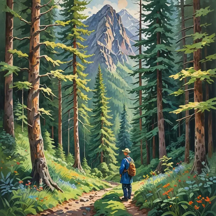 Style : Detailed Gouache