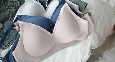 高通透呼吸洞洞 無鋼圈果凍無痕舒柔胸衣