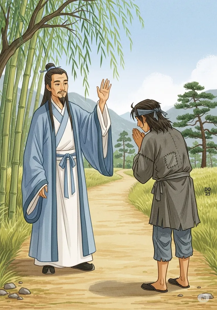 甄士隱叫賈雨村快去趕考