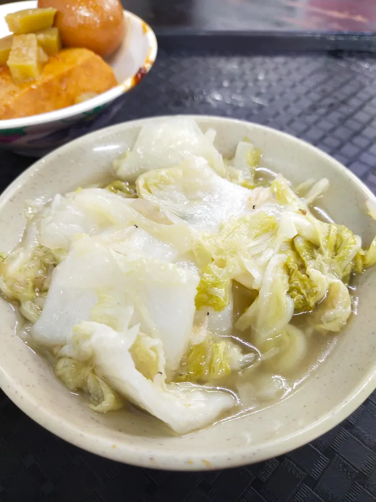 魯白菜意外的好吃