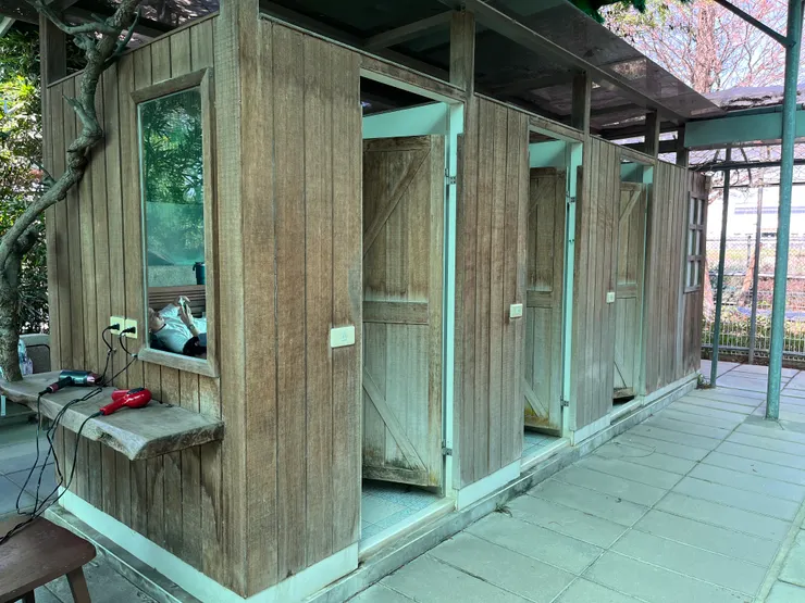 盥洗室乾淨又方便