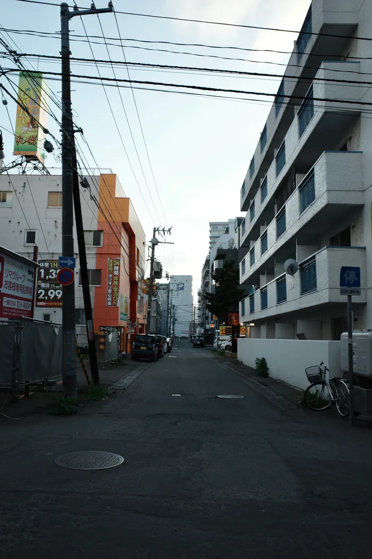 すすきの愛情賓館街。時間停在這裡。