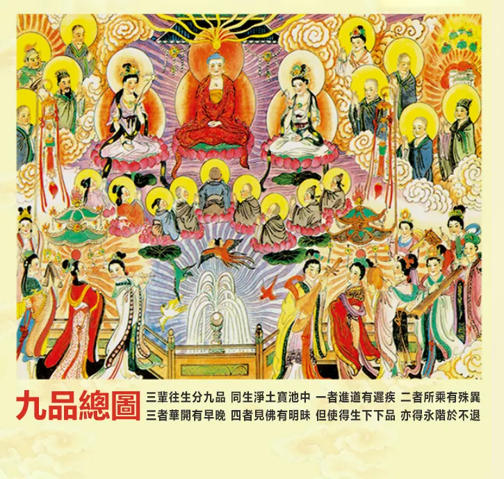 往生品位 : 九品蓮花 ( 佛號梵唱 )