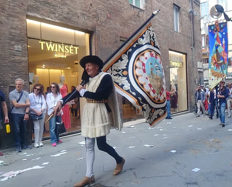 Photo: Zora @ Siena, Italy. Aug 24, 2024.