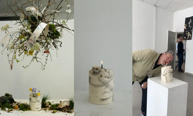 法國美院的期末審查，藝術家王文琳通過創作回應幼時童年沒有生日蛋糕慶祝的自己，轉而用另一種形式再現治癒自身內在小孩