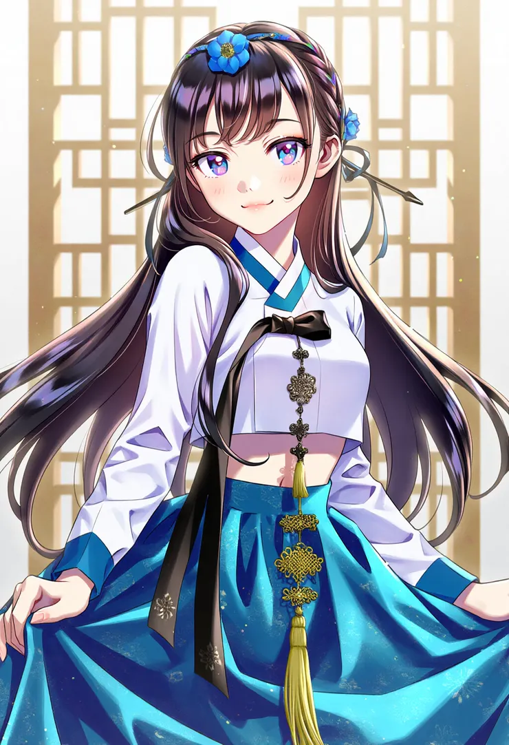 回眸一笑百媚生