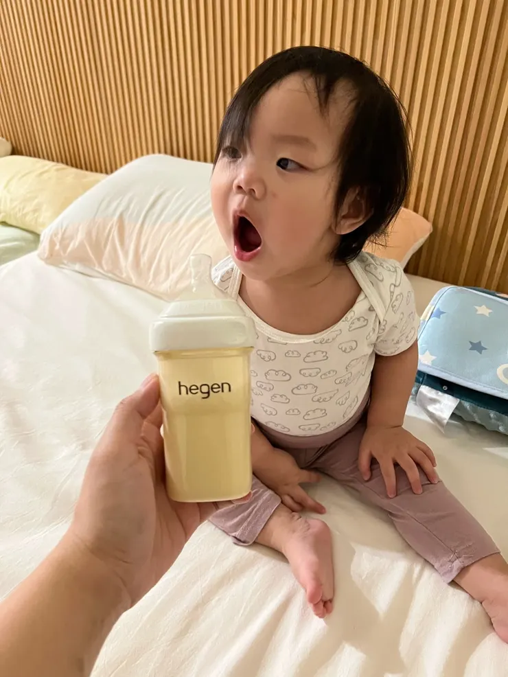 媽媽給希希來上一瓶能恩水解茁悅