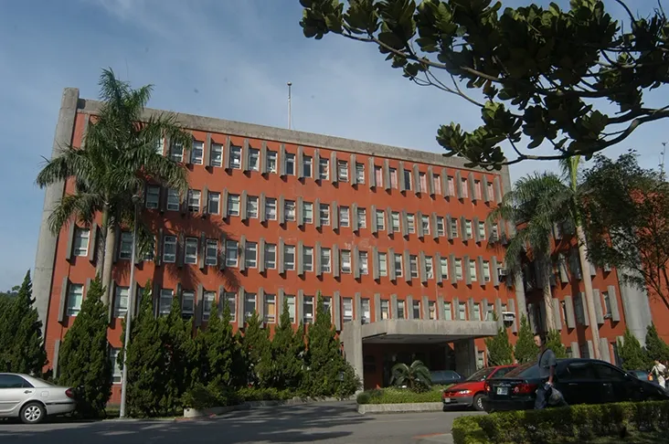 植微所-南棟舊照（1985年。圖片來源：中央研究院）