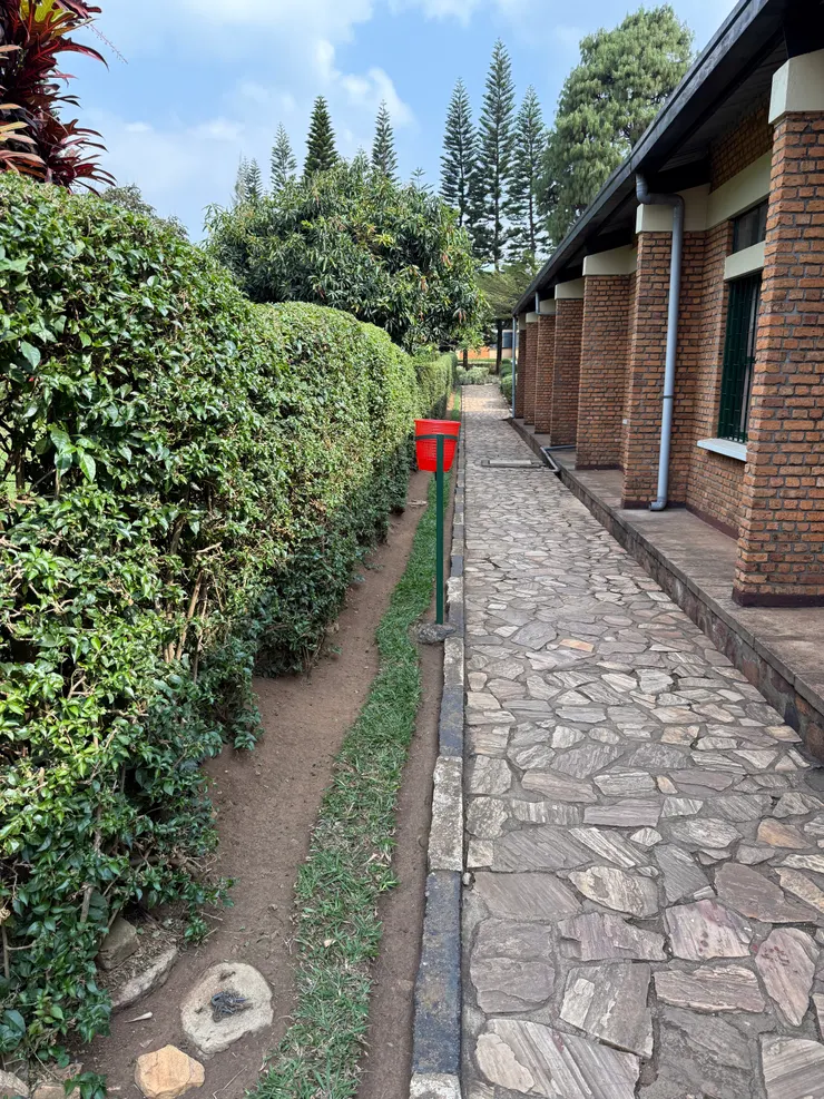 橘色那個是大學內的垃圾桶，為了讓垃圾不落地且不要生蚊蟲，採用高架的方式