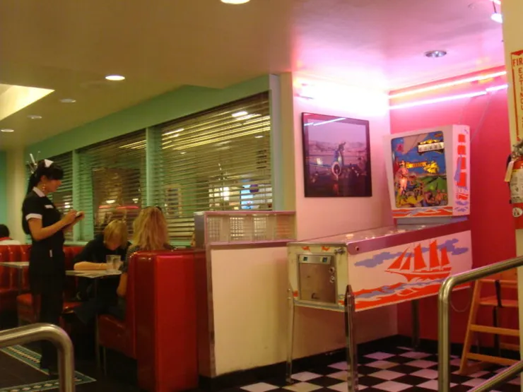 美式風格的餐廳