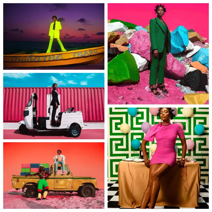 傳奇超模娜歐蜜·坎貝兒受邀擔任《費加洛夫人》（Madame Figaro）2021年3月26日刊的封面人物。在吉亞西的掌鏡下，這組從封面延伸至內頁的時尚大片，展現了超模與攝影師之間精彩的視覺對話。