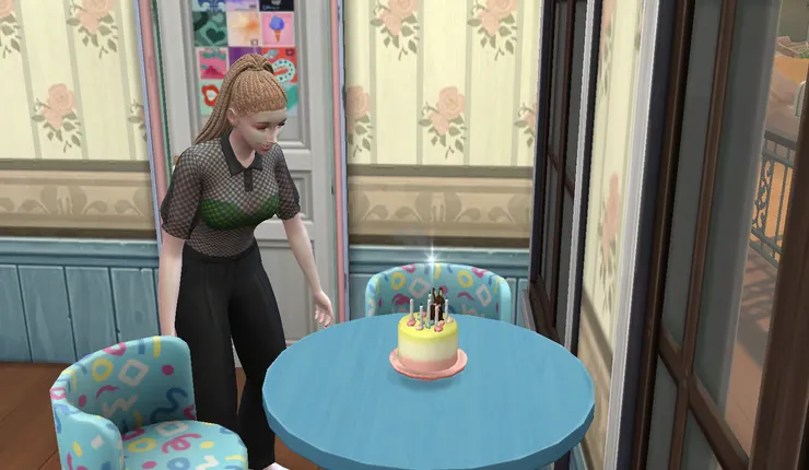 然後迎來桑雅生日~