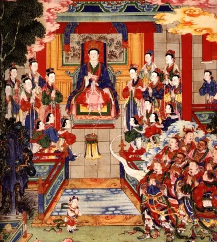 善財童子 拜釋迦瞿波女