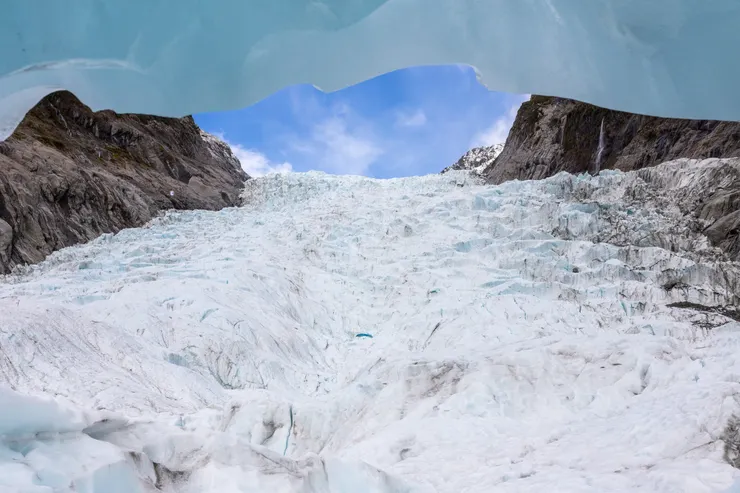 壯觀的冰川 ( 旅伴Gary攝 )