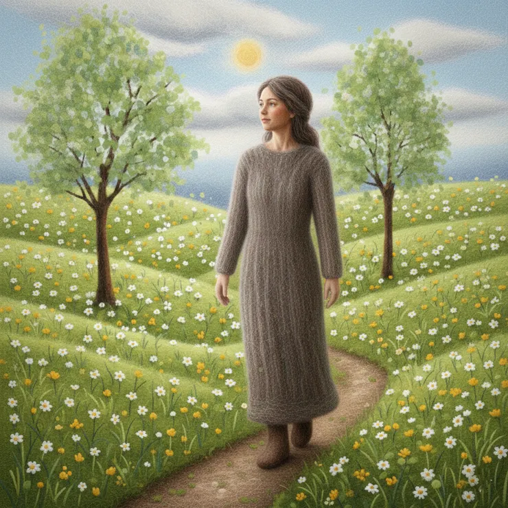 不帶著目的行走，體感上會變得相當輕盈