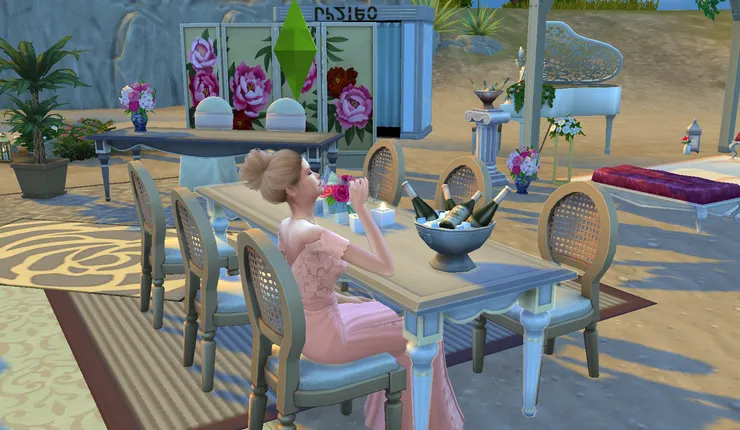 海灘婚宴~ 芊芊好興奮~