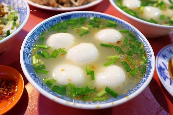 美味的客家鹹湯圓（圖片截圖於網路）