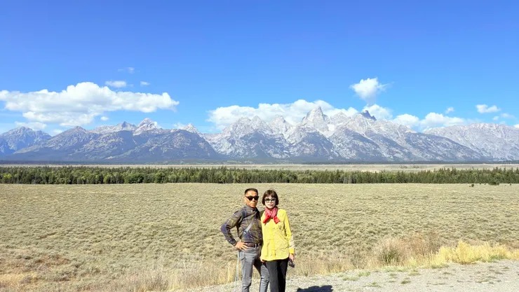 欣賞提頓山脈冰川
