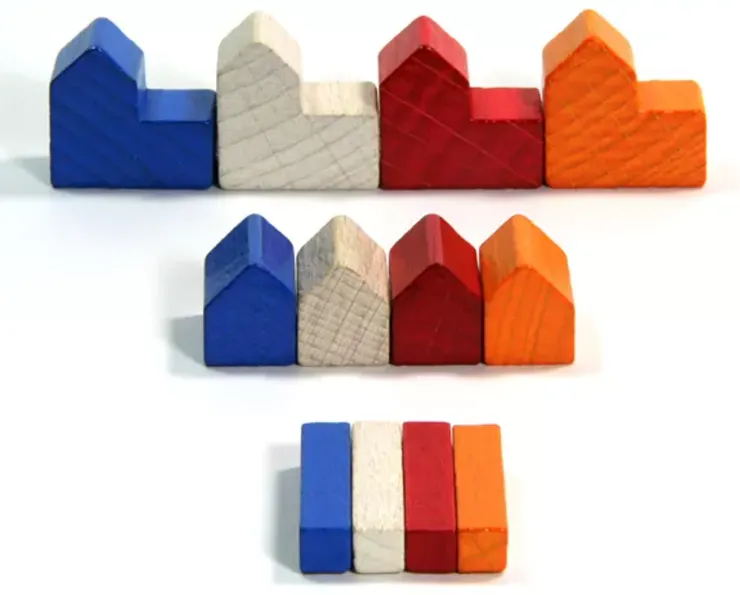 謹慎蓋出每一間房子和升級