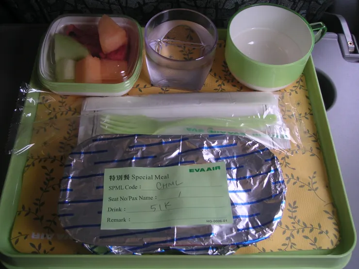 長榮航空兒童餐!