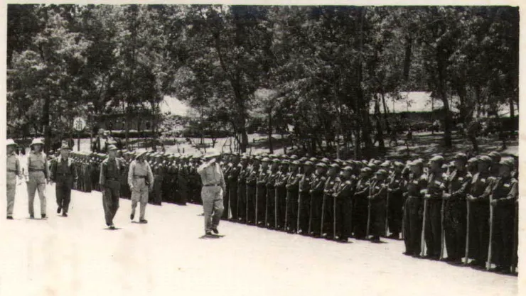 國府調查小組校閱柳部。翻攝自覃怡輝著《金三角國軍血淚史》