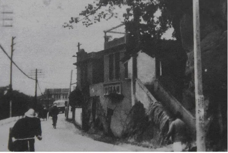 石門宮前方的景興街(圖片來源:文山社區大學)