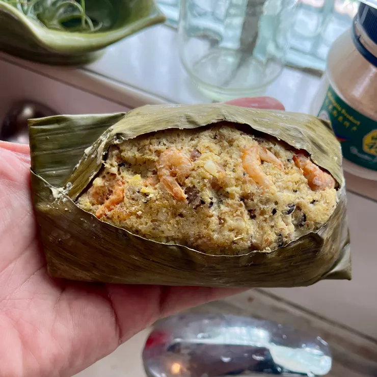 剛蒸出來長這樣