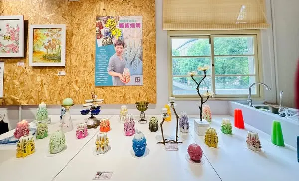 黃麗輝 彩雕藝術蠟燭