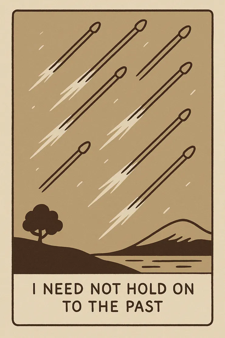 人家的權杖8是落地，我的是８根火柴往天上飛。沒關係習慣了！意志與天一致，豈不更合我所願！