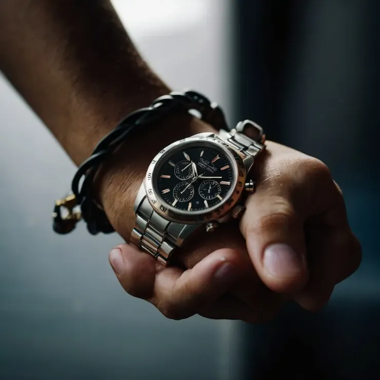 AI 生成的人手有著相當拙劣的錯誤。由 Leonardo ai 生成。