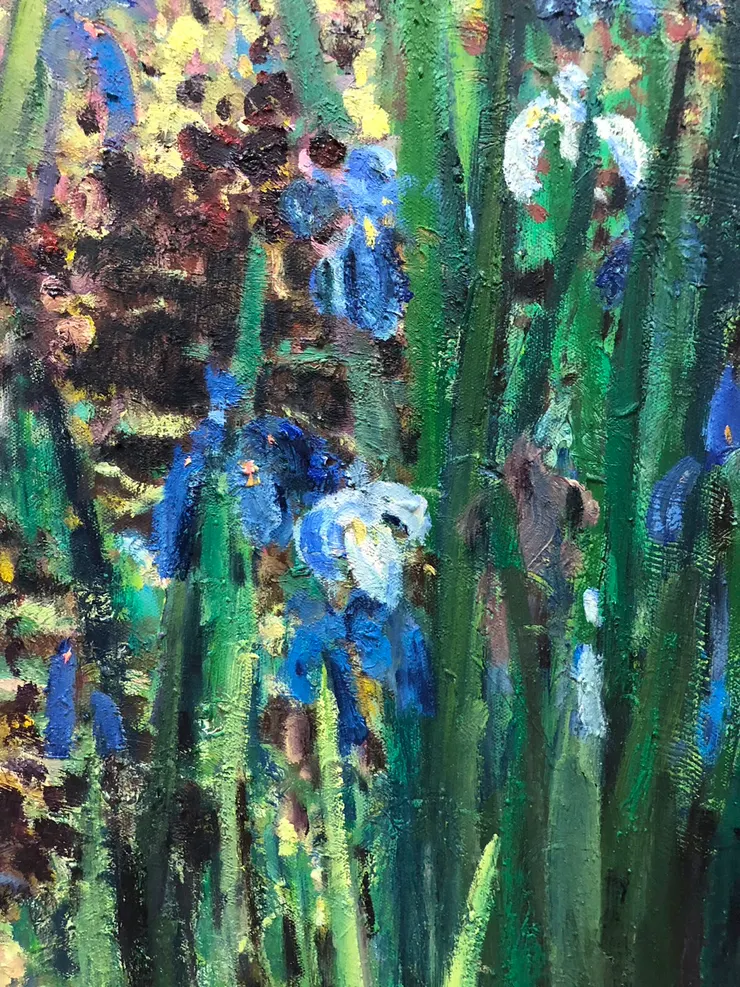 瑤光鳶尾 作品細圖