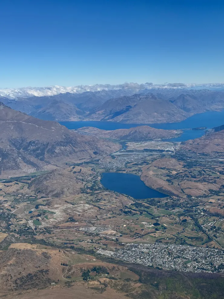 從機上俯瞰皇后鎮