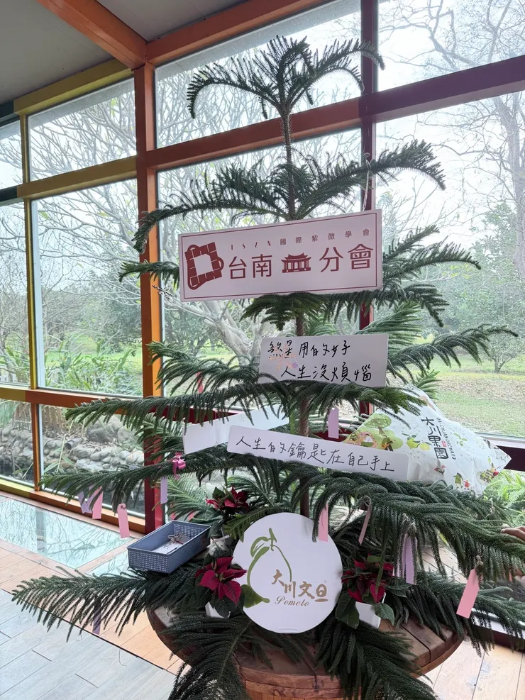 2025年12月在彥甫的果園舉辦的命理公益活動。