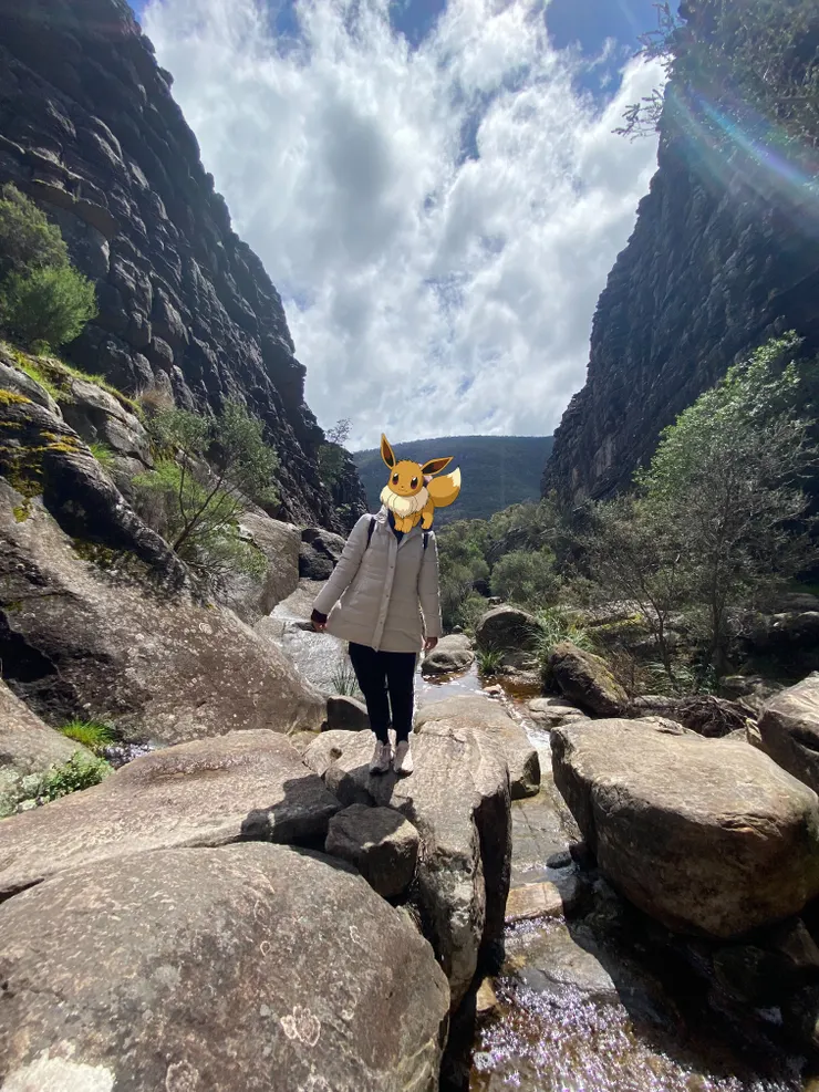 石頭其實很滑,鞋子要慎選